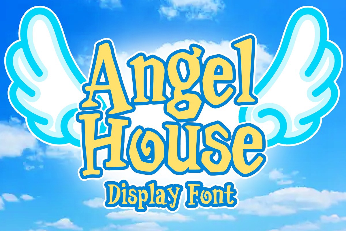 Angel House Regular Font preview